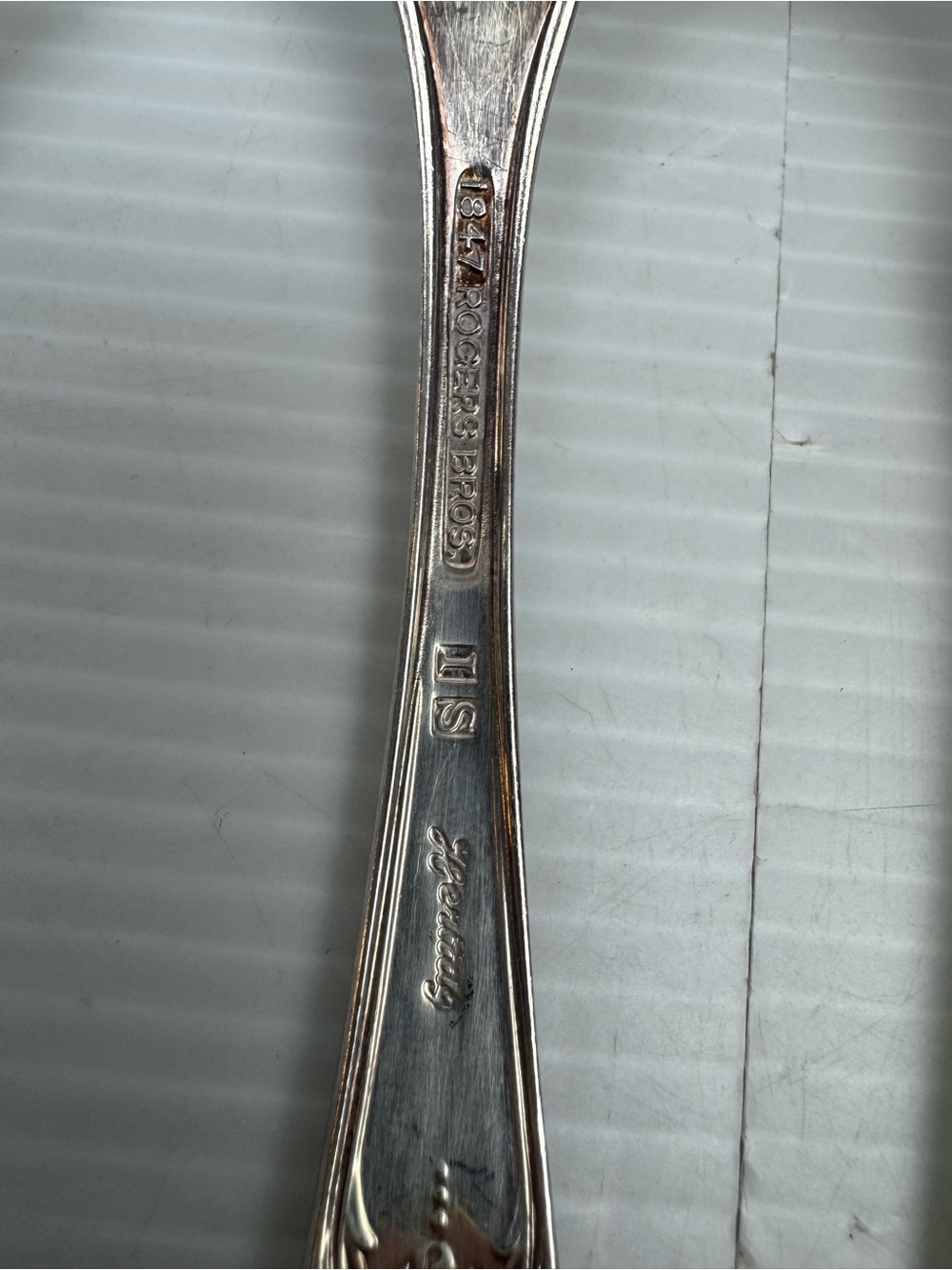 VTG Mixed Silverplate & Stainless Serving Flatware Lot Of 7 Silverware Rogers - Picture 6 of 13